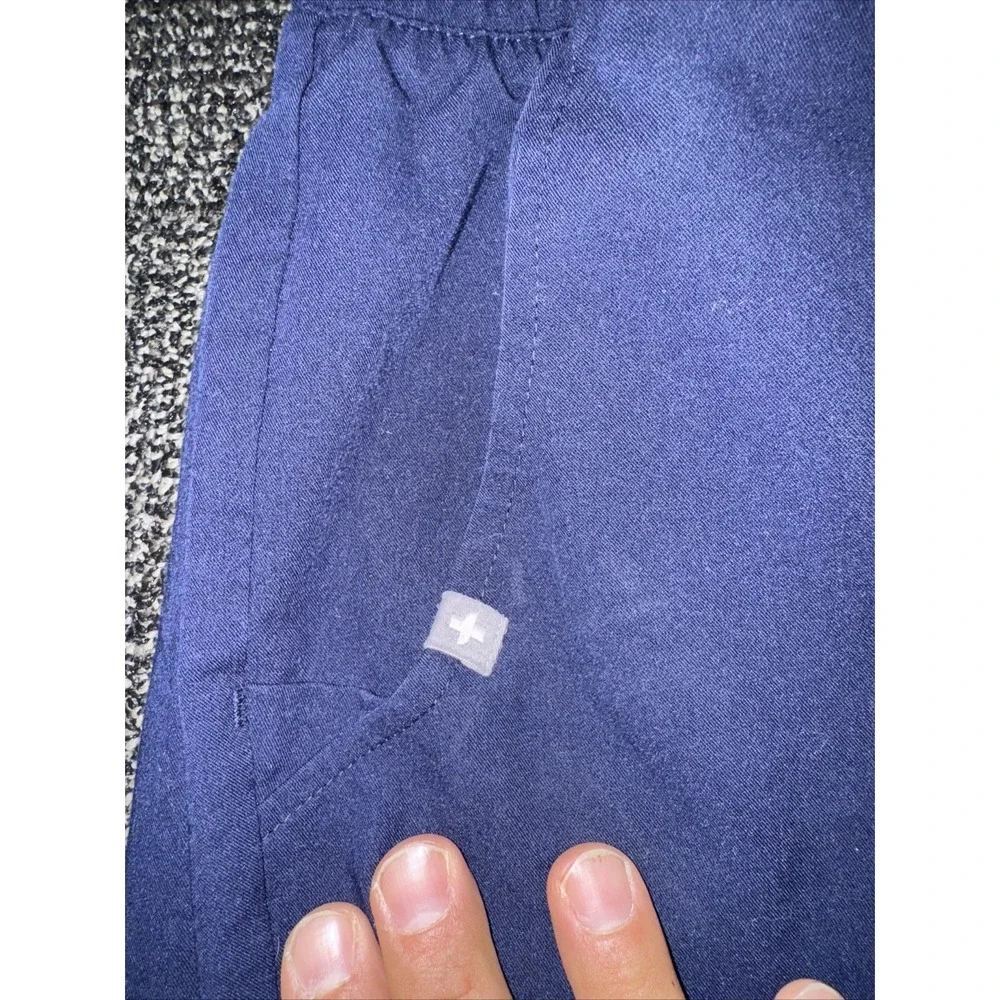 Figs‎ Pants Womens XS Scrub Cade Graphite Blue Cargo Scrub Medical Uniform